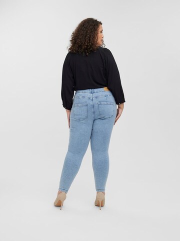 Vero Moda Curve Skinny Jeans 'Sophia' in Blauw