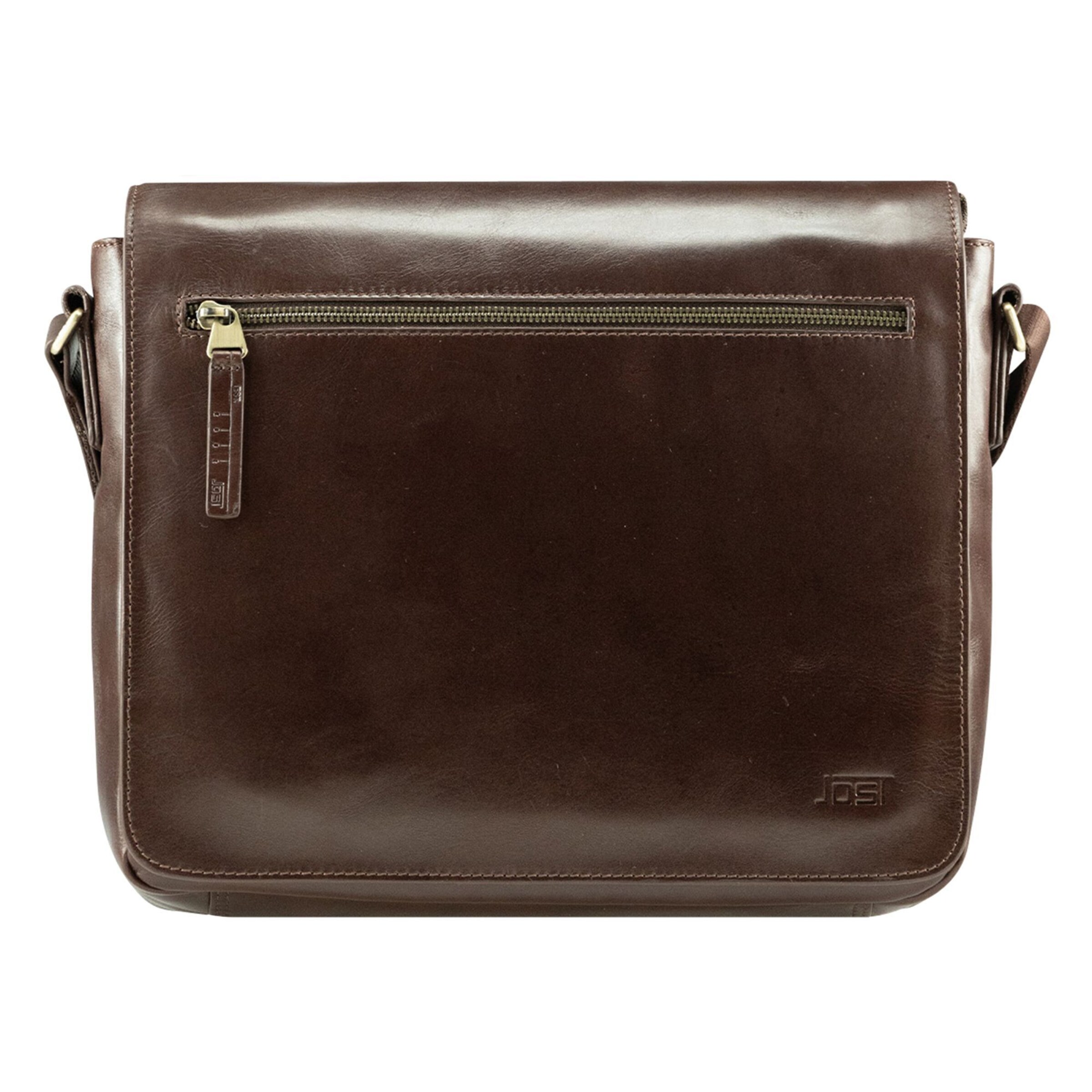 JOST Document bag 'Skagen' in Brown: front