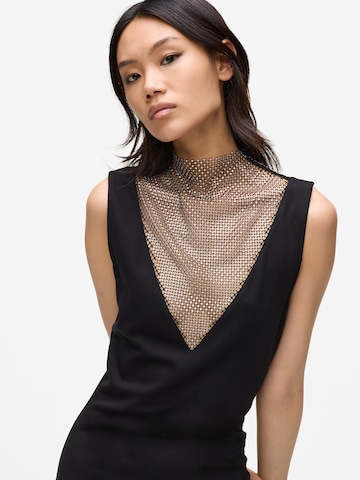 KARL LAGERFELD JEANS Kokteilové šaty - Čierna