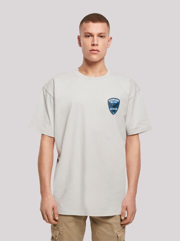 T-Shirt 'DC Comics' F4NT4STIC en gris : devant