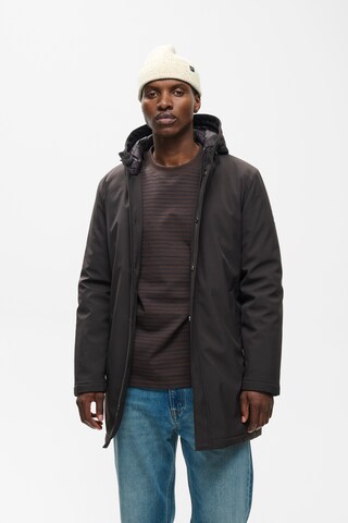 Matinique Jacke 'MADeston' in Braun: Vorderseite
