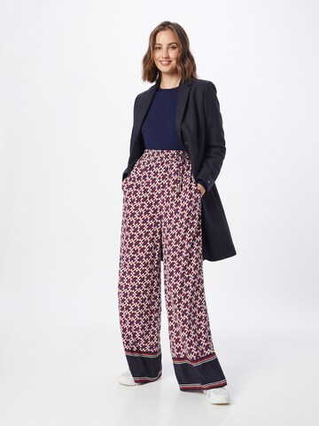 TOMMY HILFIGER Wide leg Pants in Red