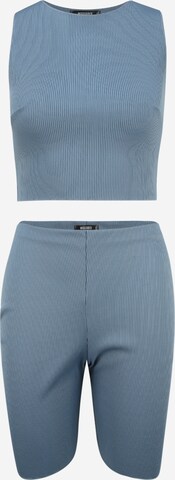 Tenue d'intérieur Missguided Petite en bleu : devant