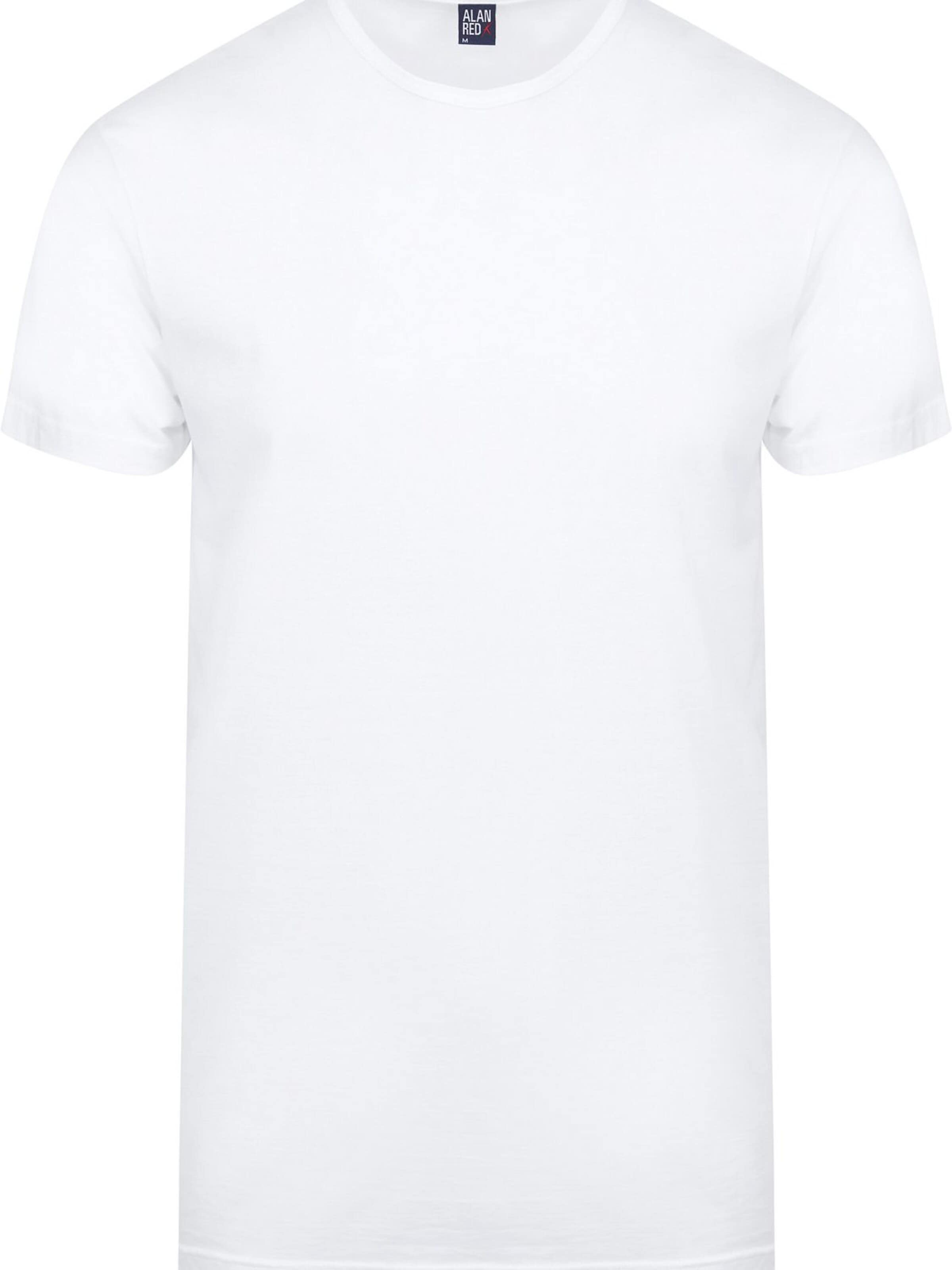 alan red Shirt 'Derby' in White: front