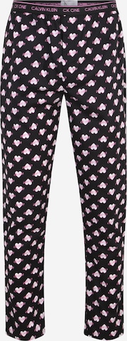 Pantaloni de pijama de la Calvin Klein Underwear pe negru: față