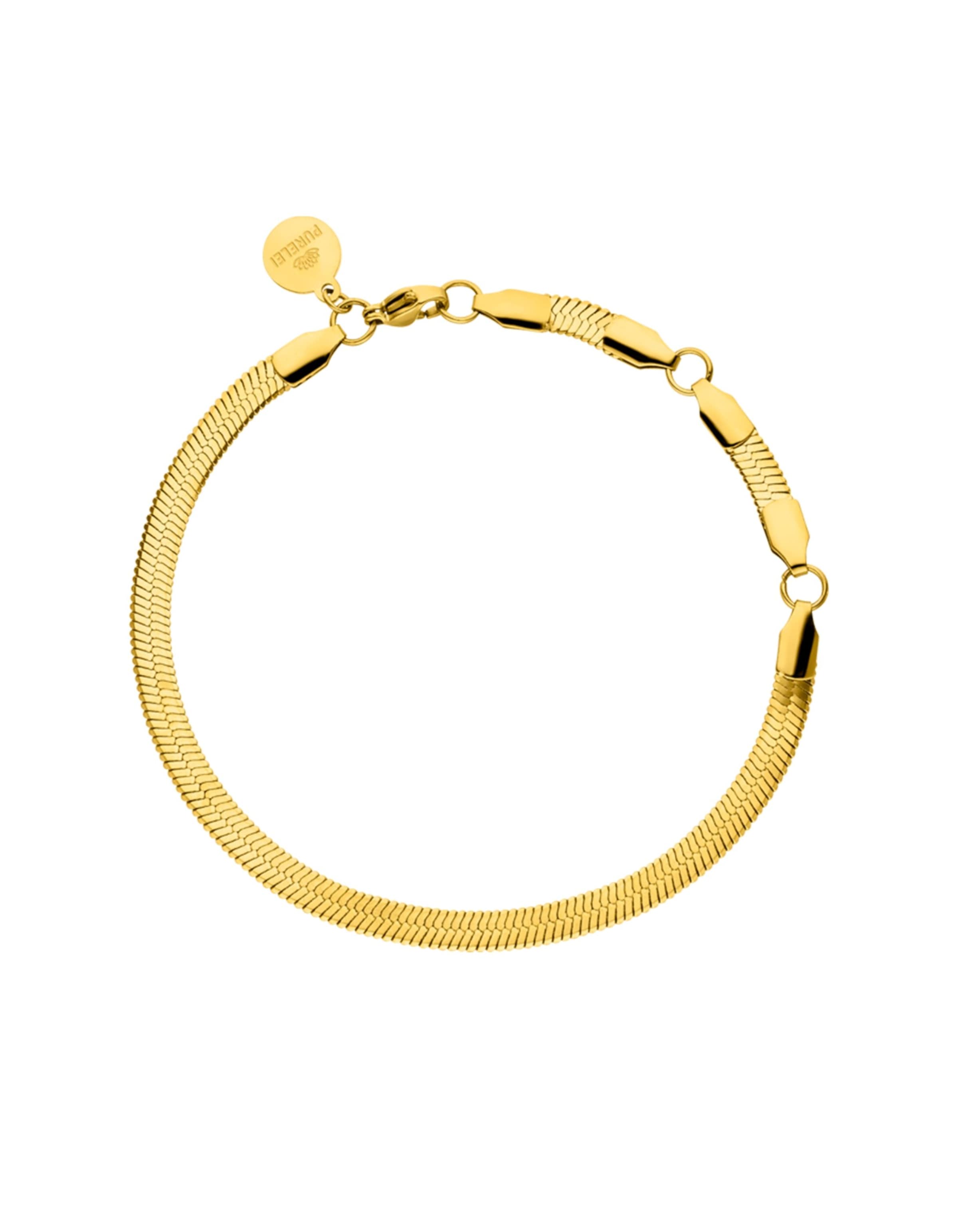 PURELEI Bracelet 'I'lalo' en or, Vue avec produit