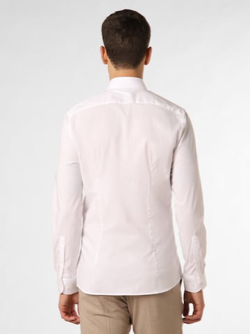 Finshley & Harding Slim Fit Businesshemd in Weiß