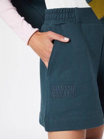 MADS NORGAARD COPENHAGEN Loose fit Pants in Green