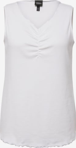 Ulla Popken Top in Weiß: Vorderseite