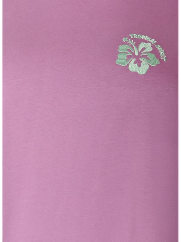 Zizzi Shirts 'EWINNA' i lilla