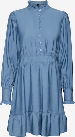 VERO MODA - Vestido camisero 'CIA' en azul: frente