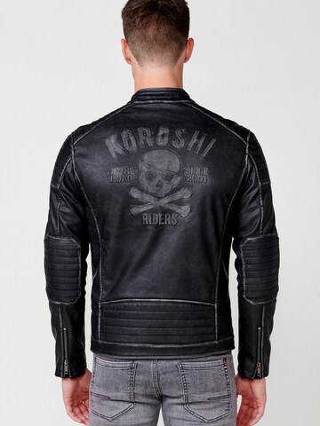KOROSHI Between-season jacket in Black