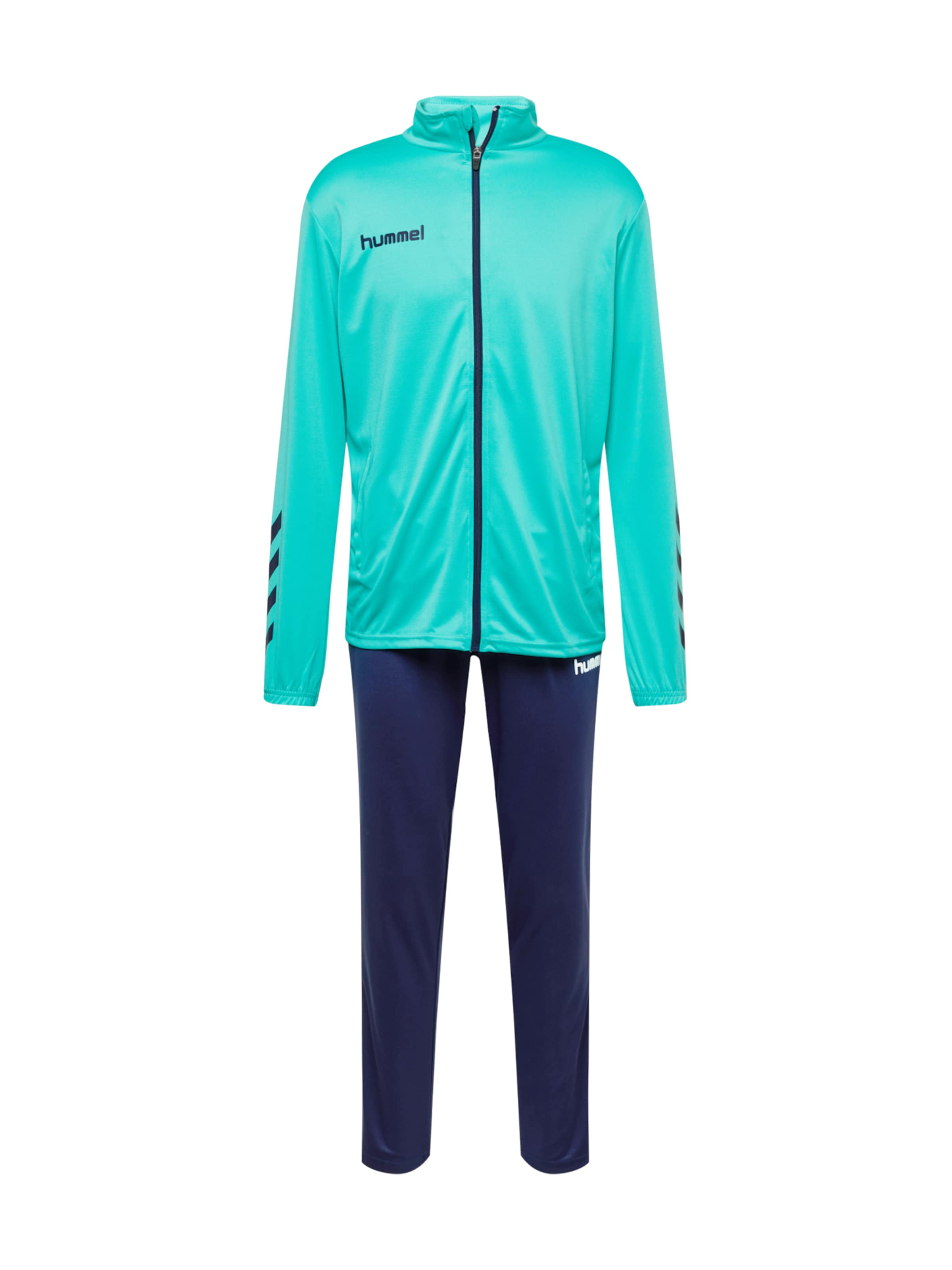 Hummel Træningsdragt i blå: forside