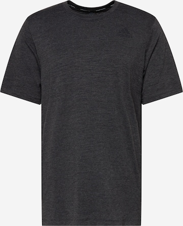 ADIDAS SPORTSWEAR Skinny Performance Shirt 'City Elevated' in Grey: front