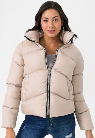 Jimmy Sanders Jacke in Beige: predná strana