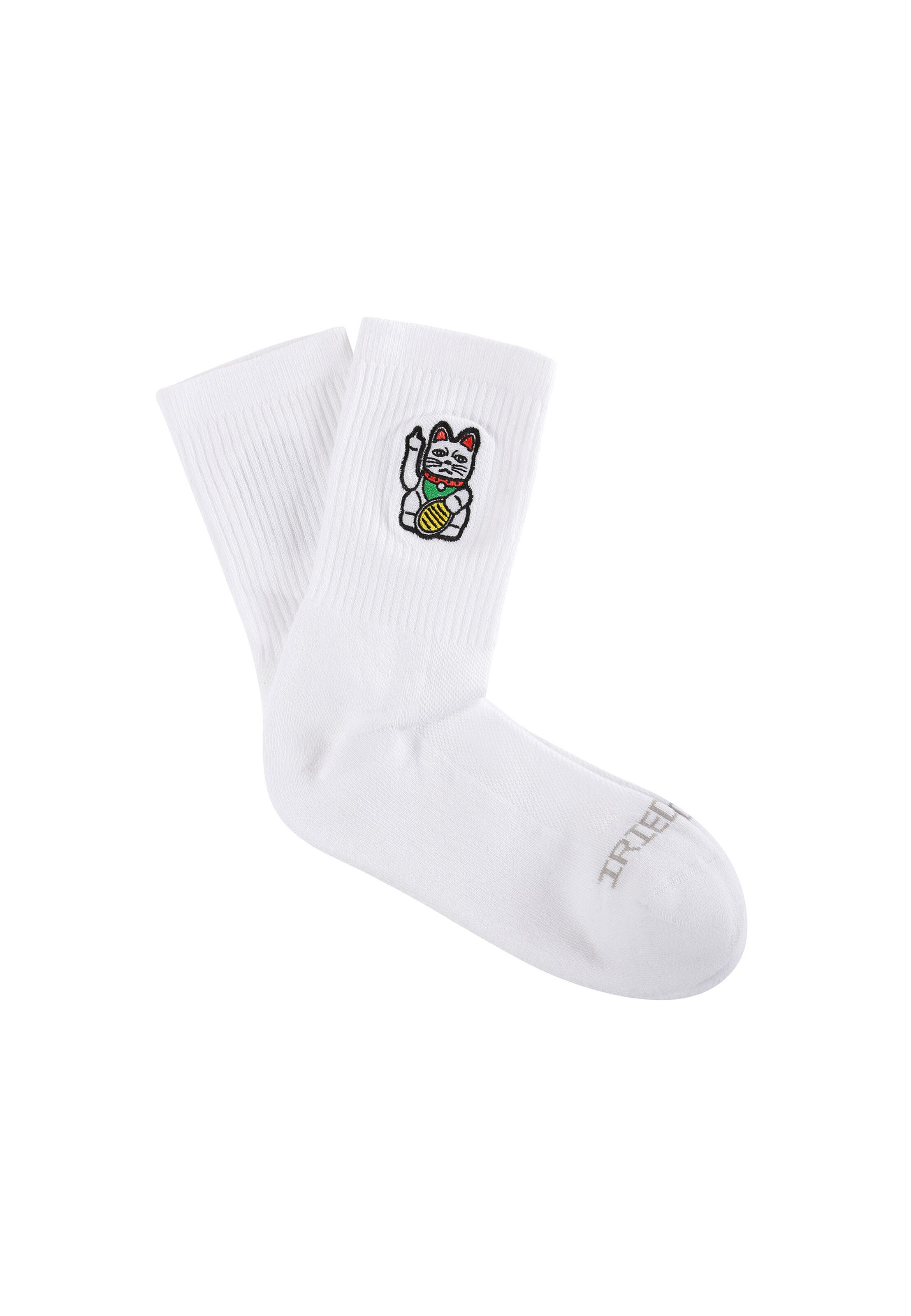 Iriedaily Socken 'ByeBye' in Weiß