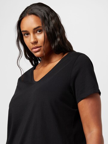 ONLY Carmakoma Shirt 'Bonnie Life' in Black