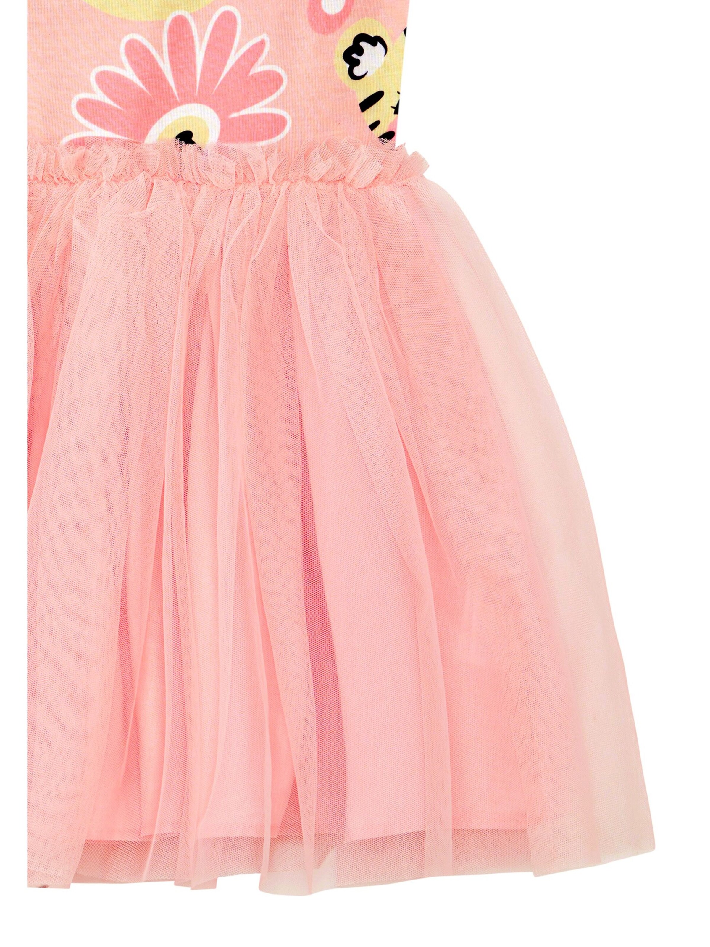 Robe 'Leo Tutu' Denokids en rose