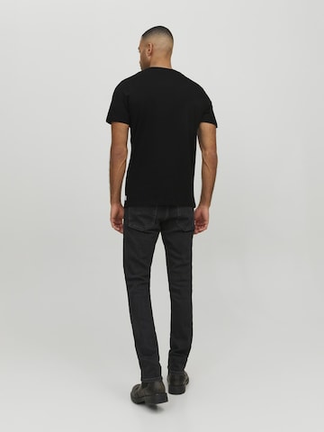 JACK & JONES Shirt 'JJEOrganic' in Black