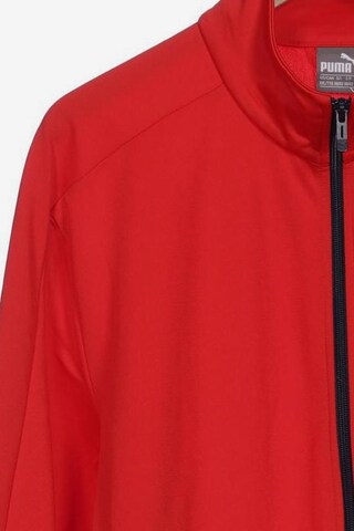 PUMA Sweatshirt & Zip-Up Hoodie in XXXL in Red