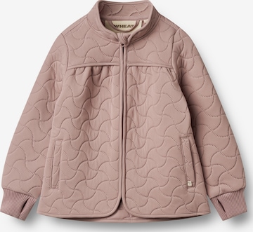 WHEAT Between-Season Jacket 'Thilde' in Pink: front