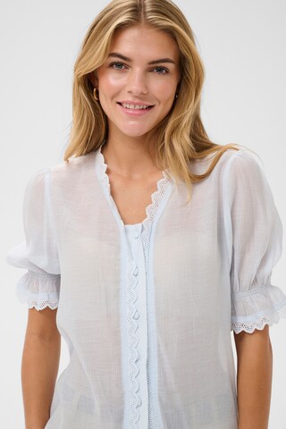 SAINT TROPEZ Bluse 'KristelSZ' in Blau