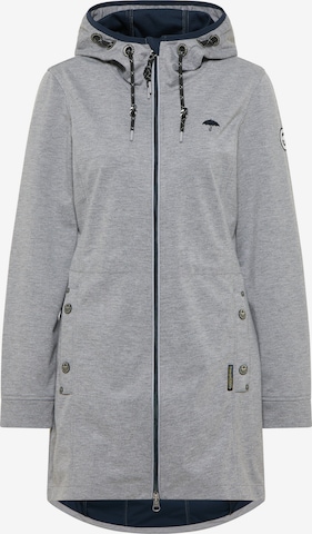 Schmuddelwedda Weatherproof jacket 'Kianna' in Grey: front