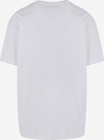 T-Shirt 'Paradise' MT Upscale en blanc