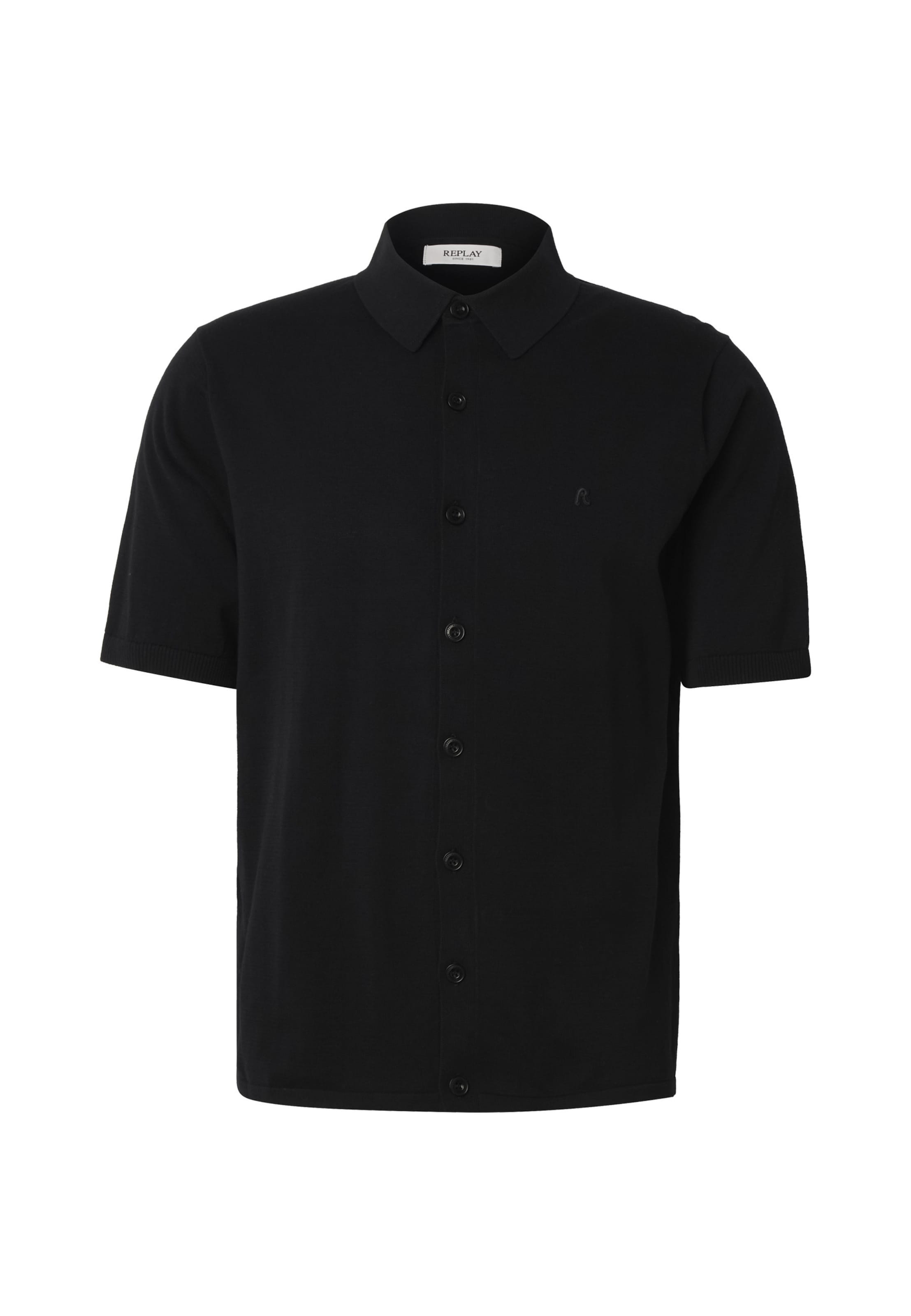 Pullover di REPLAY in nero: frontale