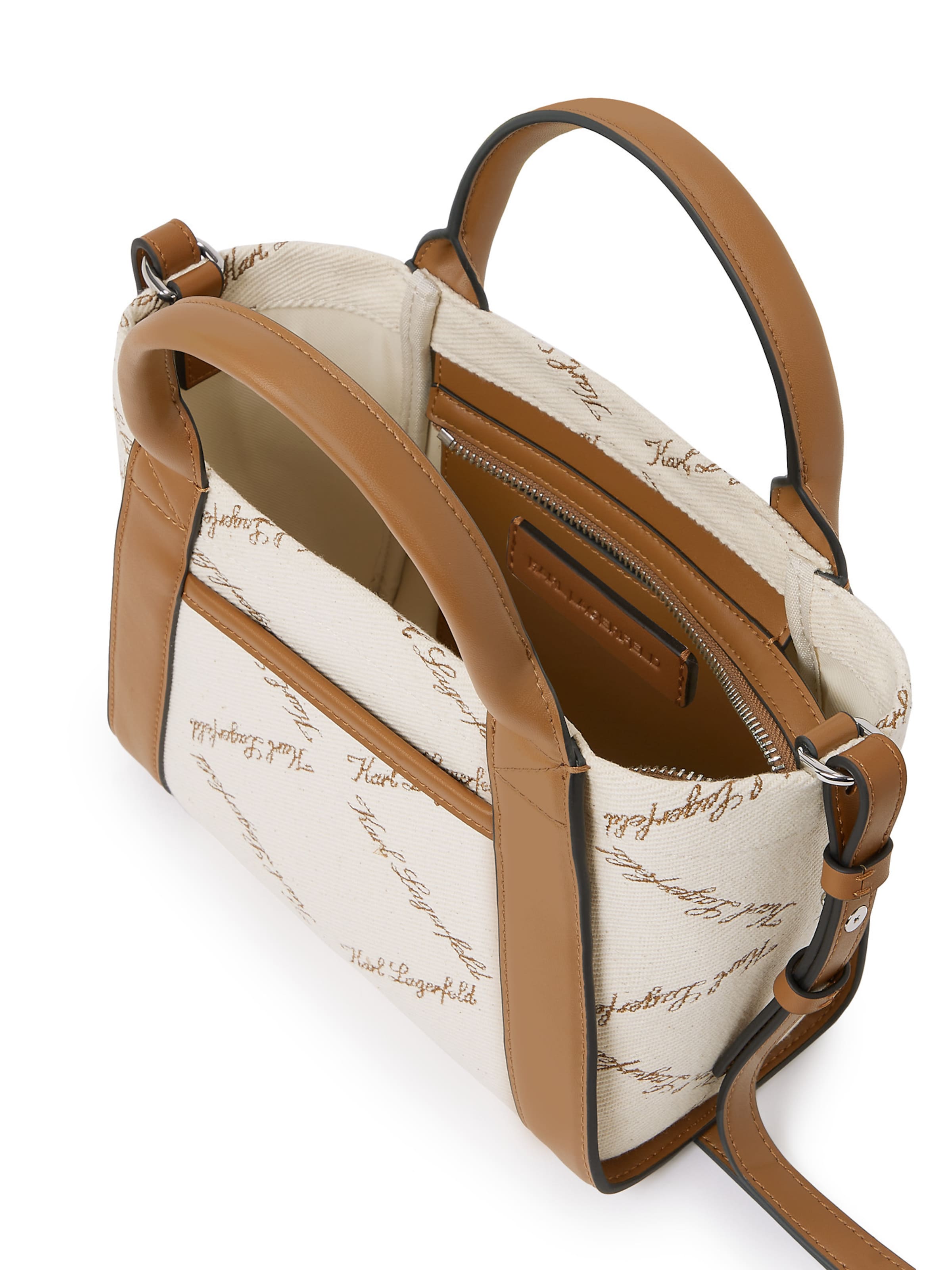 Karl Lagerfeld Kabelka 'Ville' – béžová