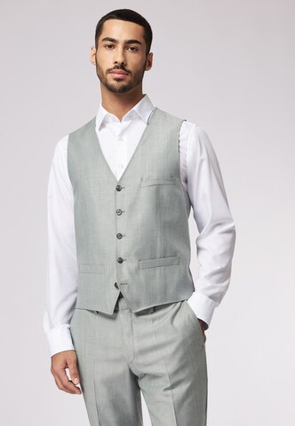 ROY ROBSON Suit Vest in Green: front