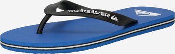 QUIKSILVER Žabky 'MOLOKAI' – modrá: přední strana