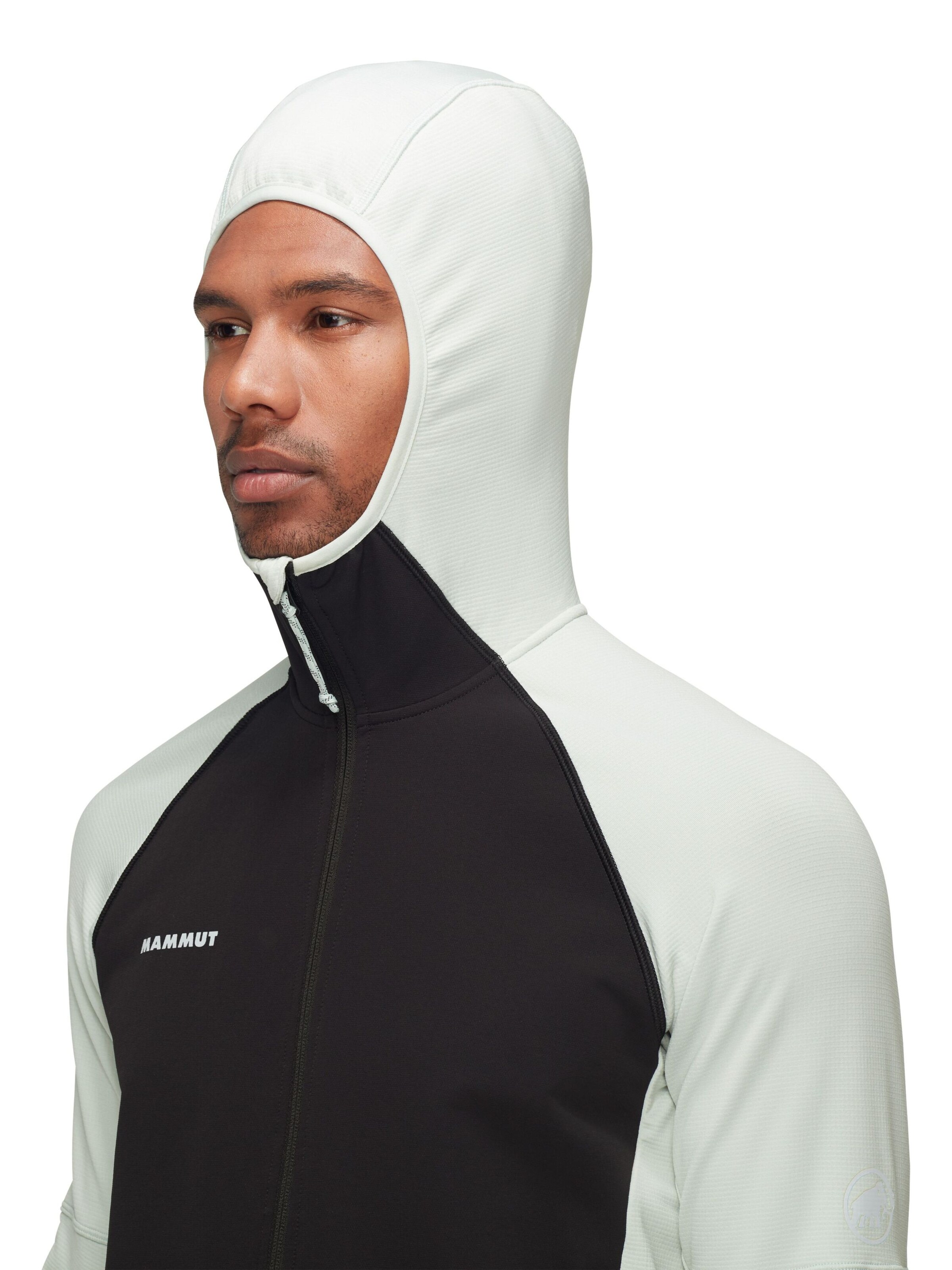 MAMMUT Funktionsfleecejacke 'Massone' in Schwarz