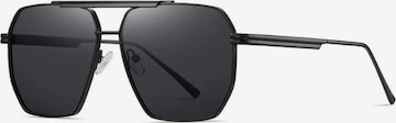 VEYREY Sunglasses 'Pilotenbrille Sonnenbrillen Samni' in Black: front