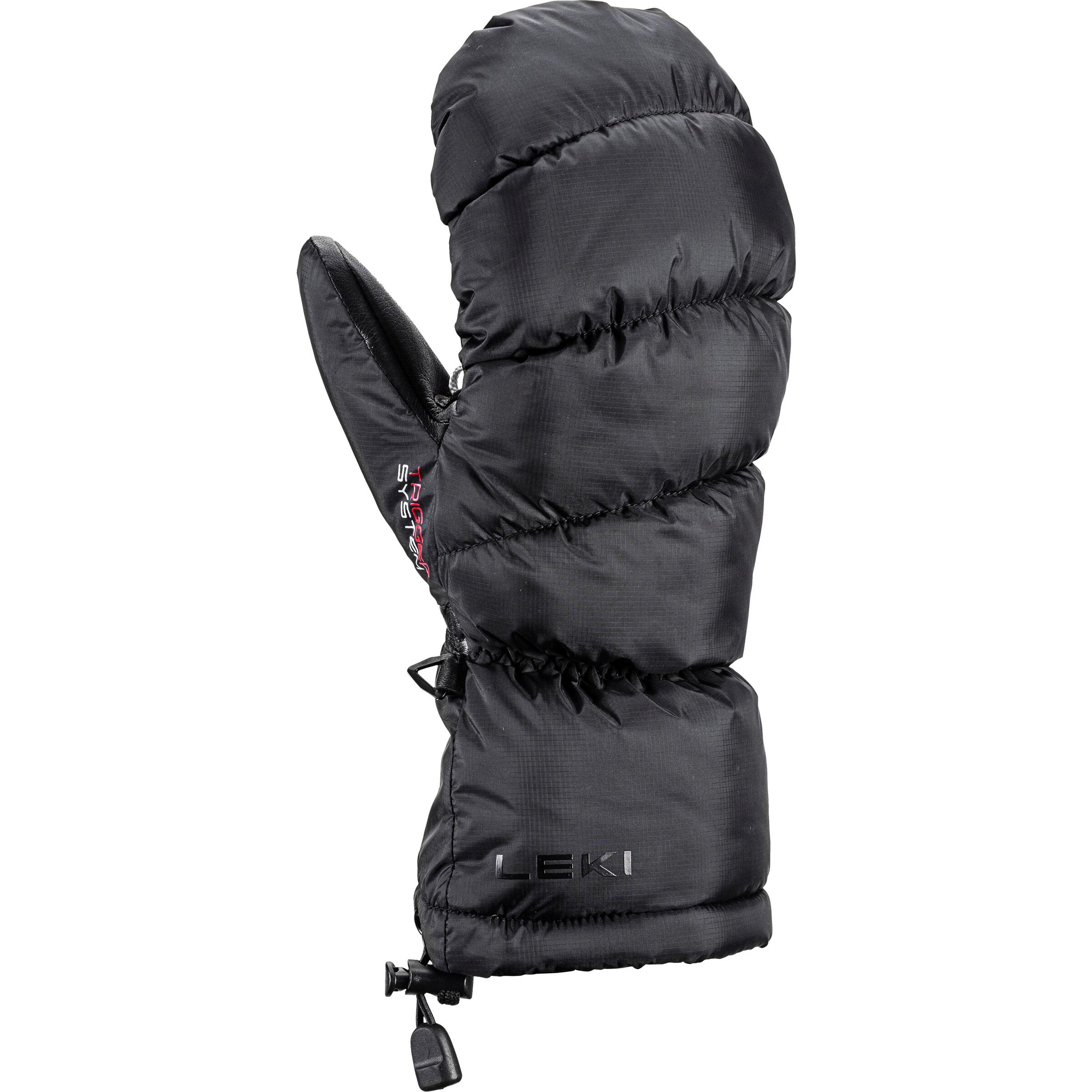 LEKI Sporthandschuhe 'Glace 3D' in Schwarz: Vorderseite