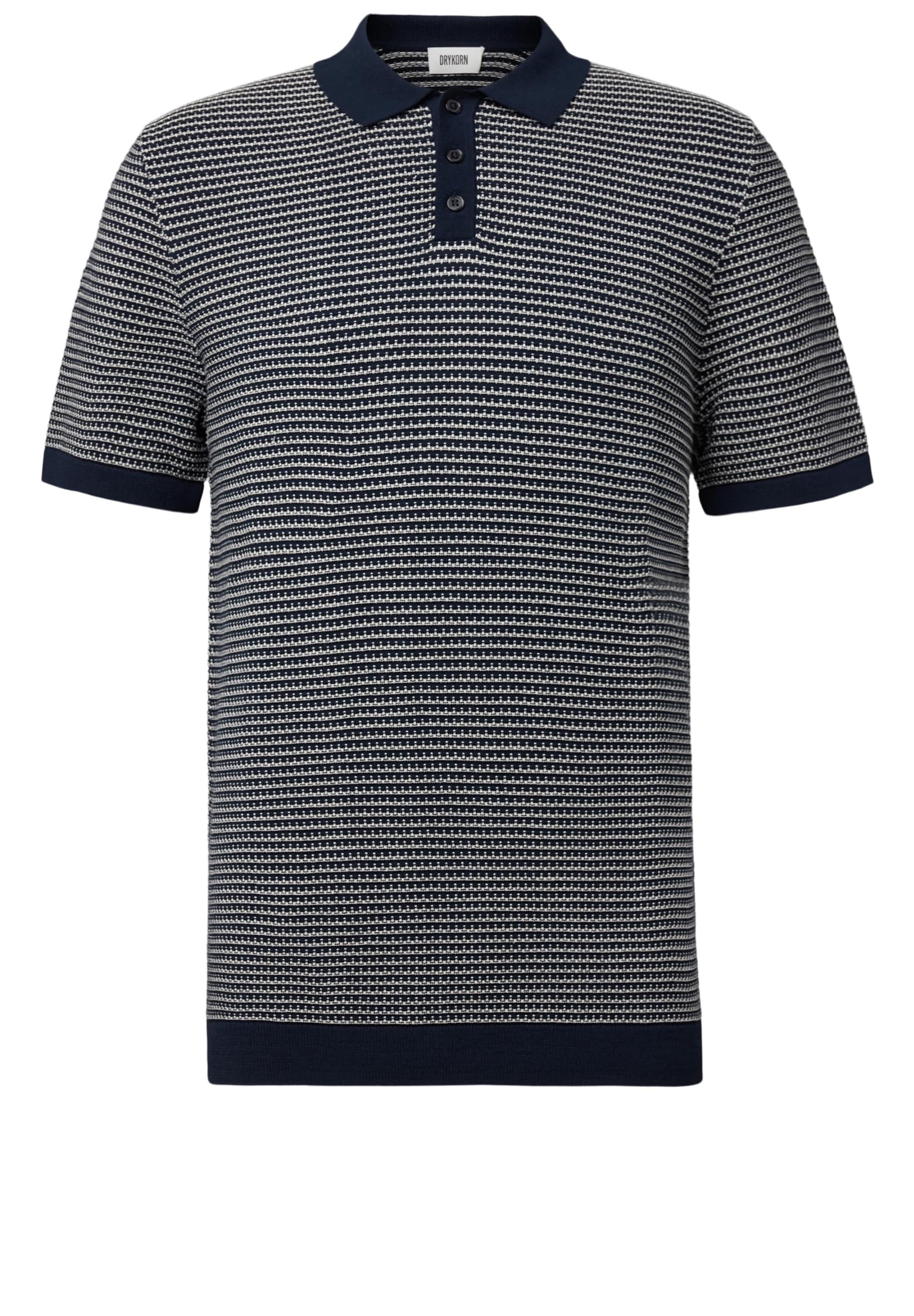 DRYKORN Poloshirt 'Triton' in Blau: Vorderseite