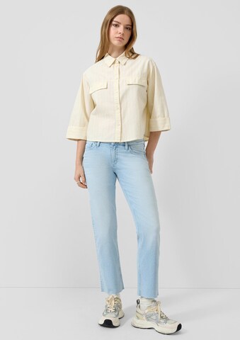 QS Blouse in Geel