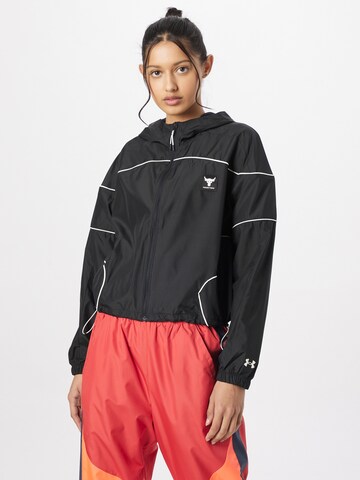 UNDER ARMOUR - Casaco deportivo em preto: frente