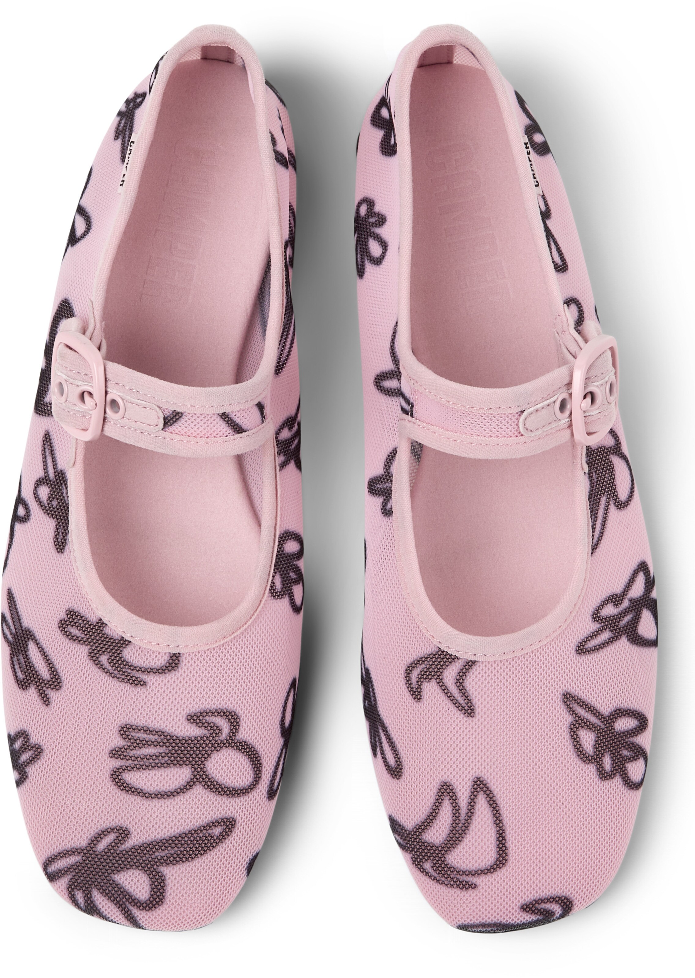 Ballerina con cinturino 'Casi Myra' di CAMPER in rosa