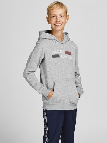 Bluză de molton de la Jack & Jones Junior pe gri