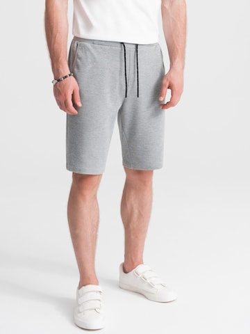 Regular Pantalon 'SRCS-0110' Ombre en gris