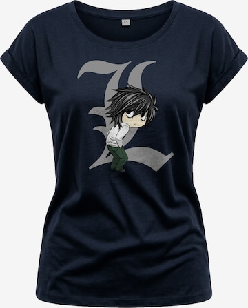 MAKAYA Shirt 'Figur' in Blue: front