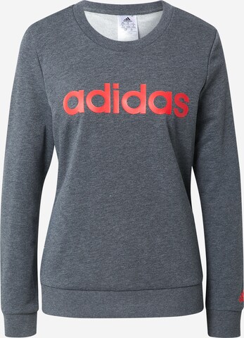 ADIDAS SPORTSWEAR Αθλητική μπλούζα φούτερ σε γκρι: μπροστά