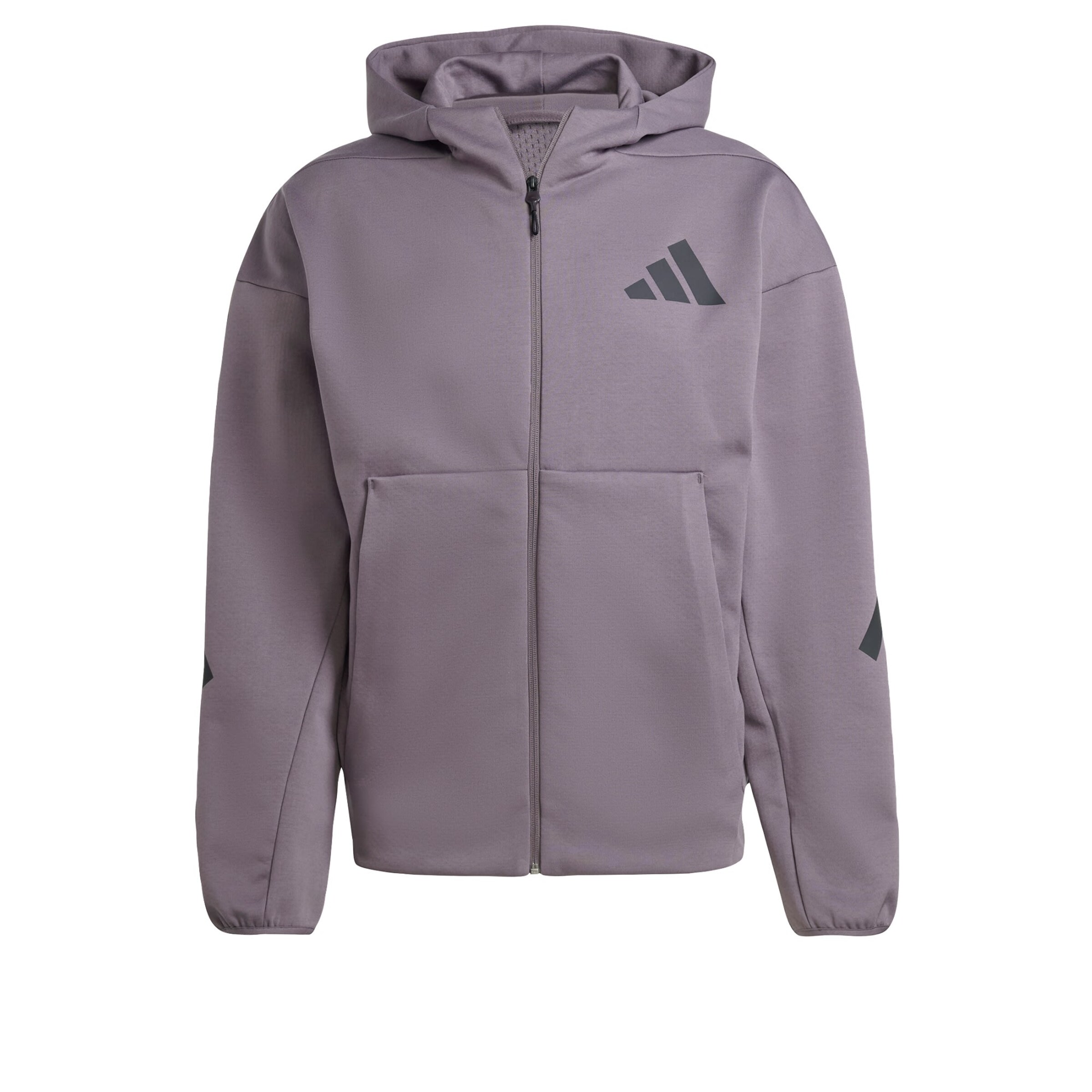 ADIDAS SPORTSWEAR Sportsweatvest 'Z.N.E.' in Grijs: voorkant