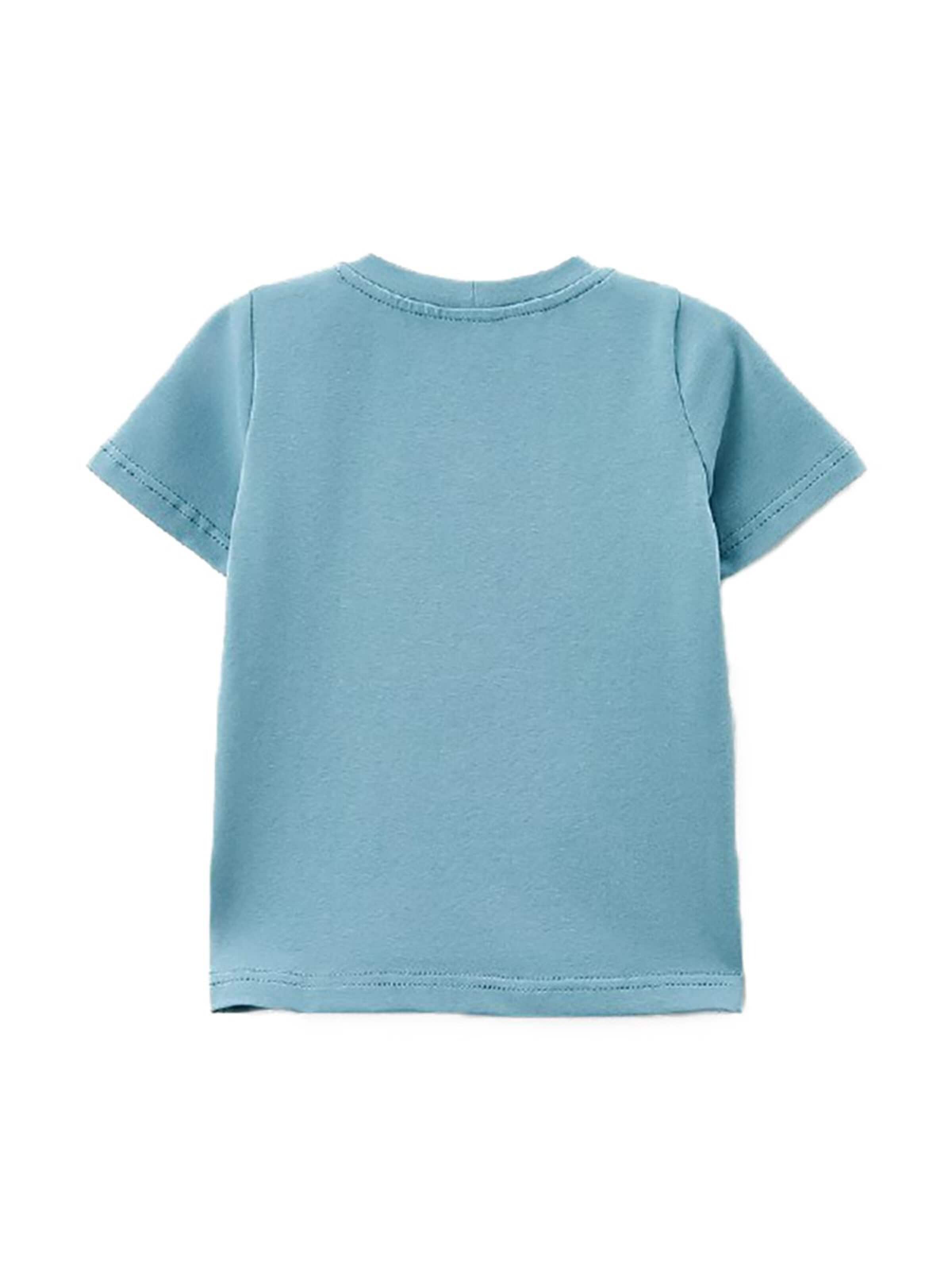 Cat e Lolette - Camiseta 'Rider Cat' en azul