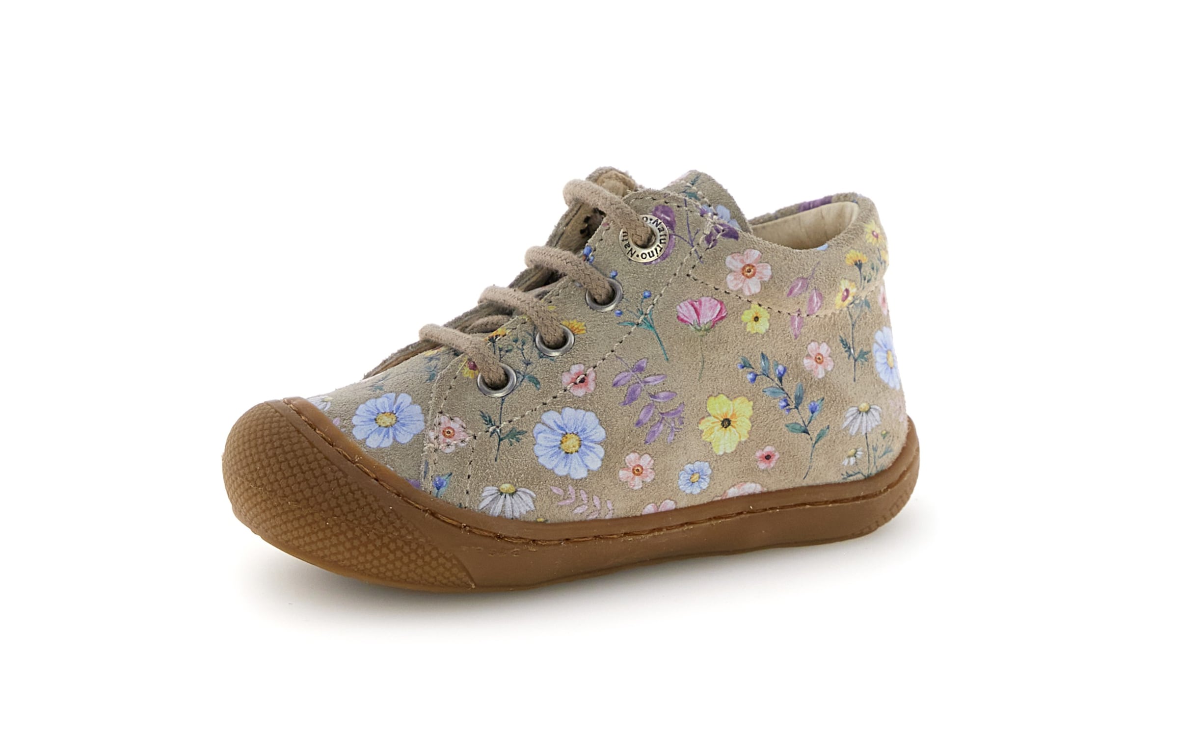 NATURINO First-Step Shoes in Beige: front
