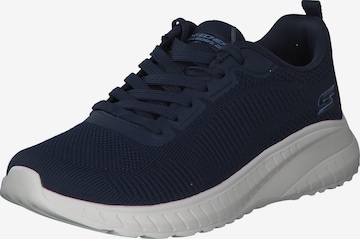 SKECHERS Platform trainers in Blue: front