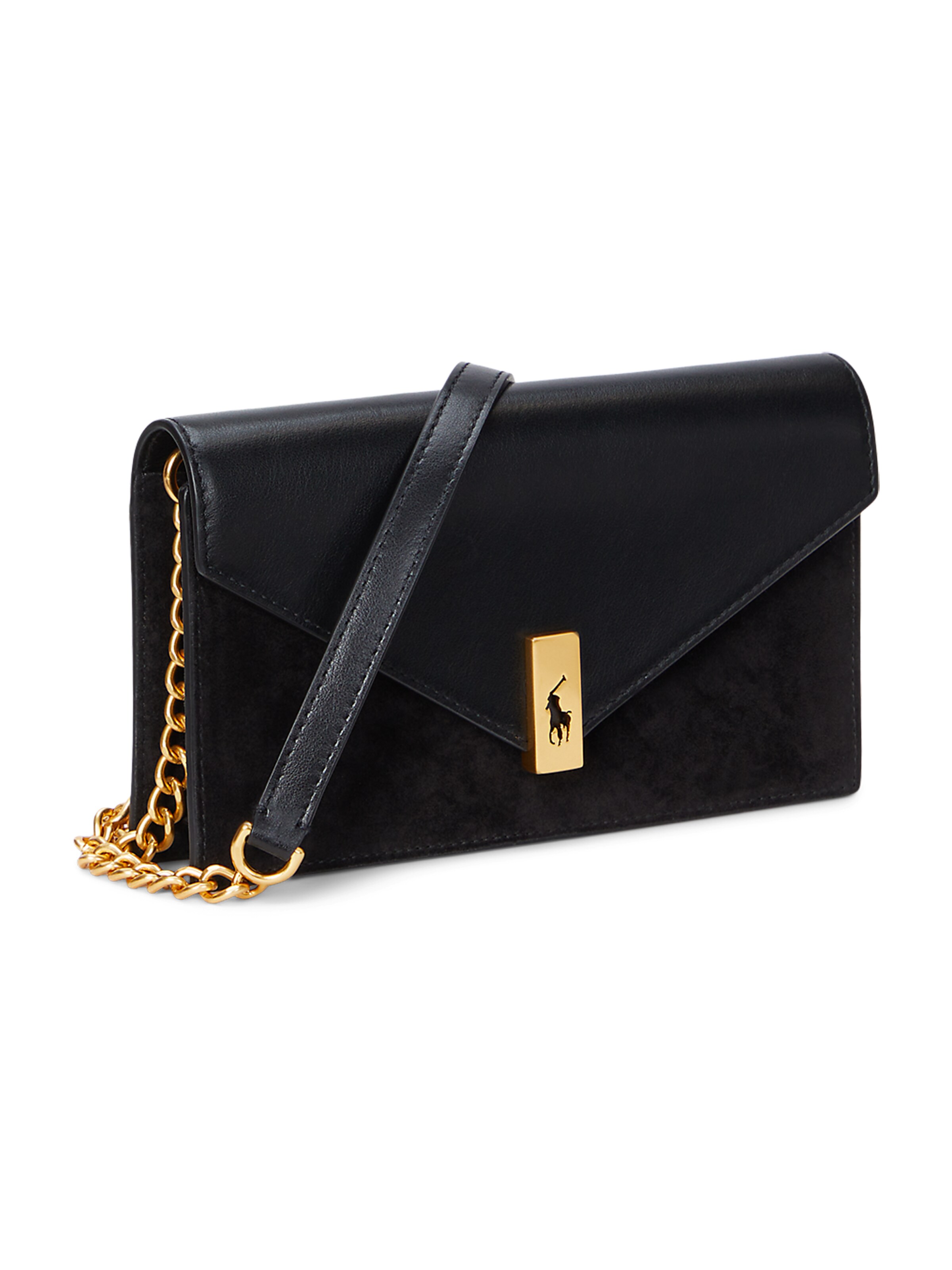 Pochette Polo Ralph Lauren en noir