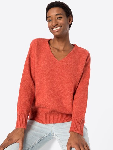 BLUE SEVEN Sweater in Red: front