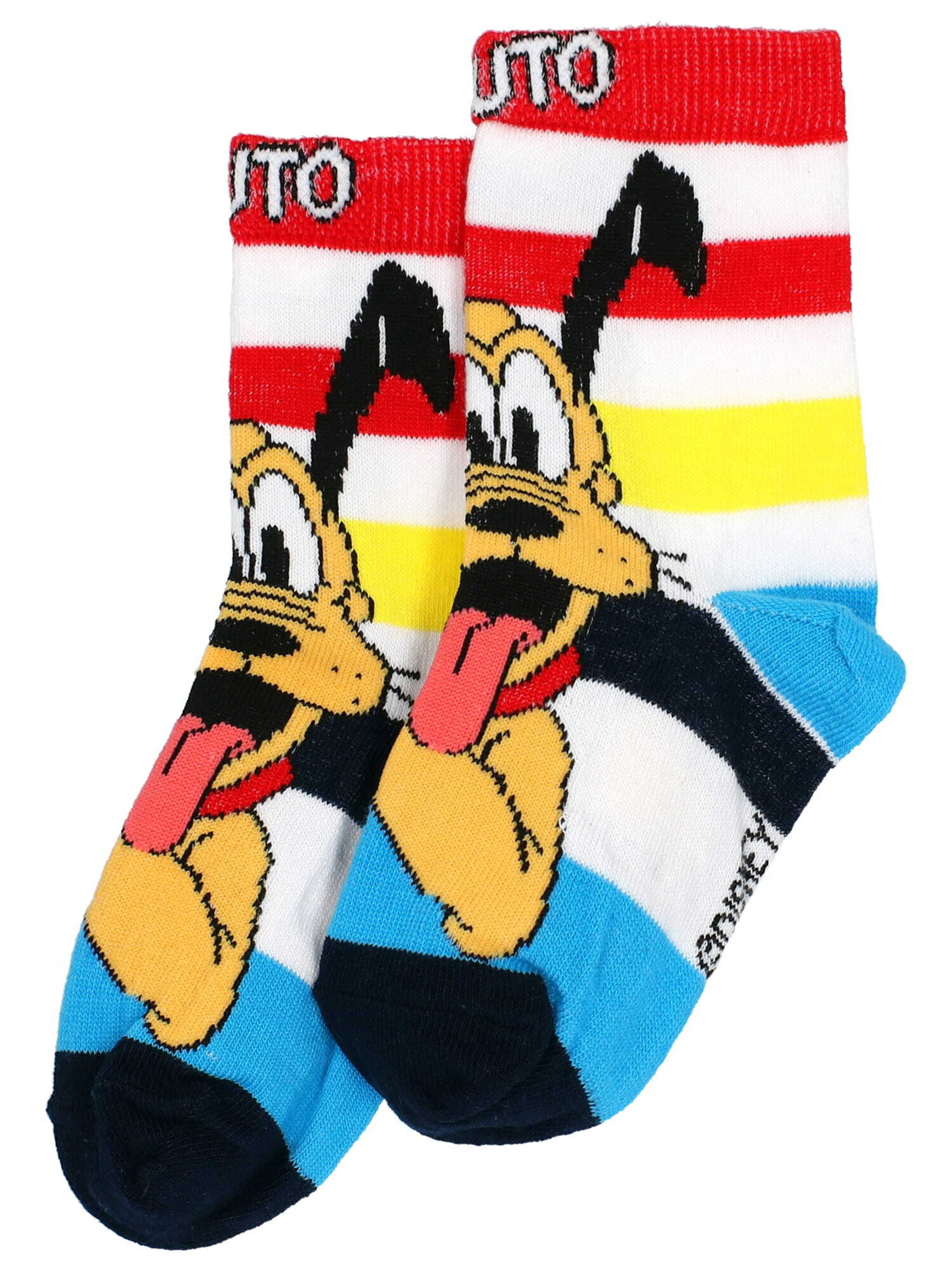 Calzino 'Mickey Mouse Pluto' di DISNEY in colori misti: frontale